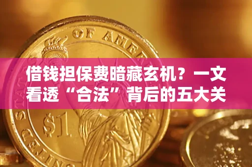 济南借钱担保费暗藏玄机？一文看透“合法”背后的五大关键陷阱