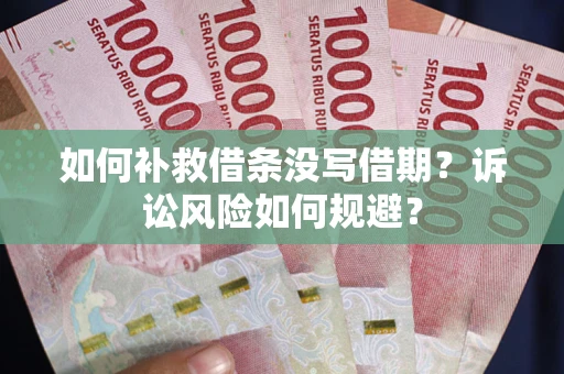 济南如何补救借条没写借期？诉讼风险如何规避？