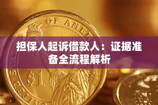 济南担保人起诉借款人：证据准备全流程解析