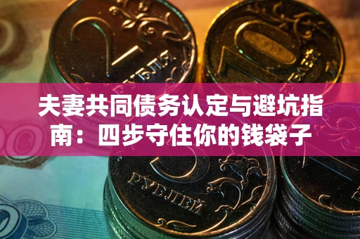 济南夫妻共同债务认定与避坑指南：四步守住你的钱袋子