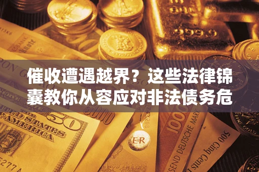 济南催收遭遇越界？这些法律锦囊教你从容应对非法债务危机