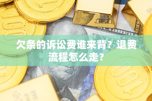 济南欠条的诉讼费谁来背？退费流程怎么走？