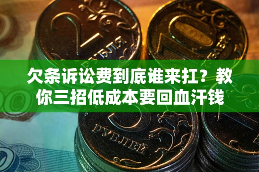 济南欠条诉讼费到底谁来扛？教你三招低成本要回血汗钱